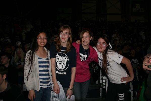 The daughters of my friends who I sat with.